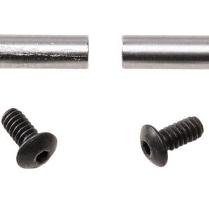 Rise Armament 12005 Anti-Walk Pin Set  Black Stainless Steel AR Platform