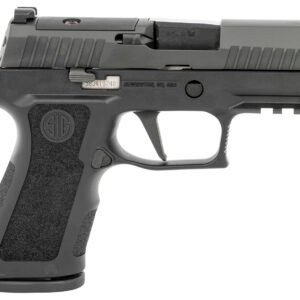 Sig Sauer 320XC9BXR3PR2 P320 XCompact 9mm Luger 15+1 3.60" Carbon Steel Barrel, Black Nitron Optic Ready/Serrated SS Slide, Black Stainless Steel Frame w/Picatinny Rail, Black XCompact Polymer Grips