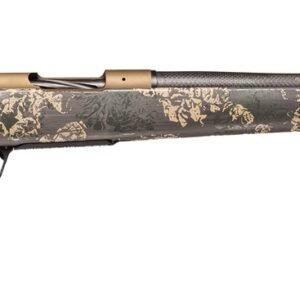 Christensen Arms 8010619100 Ridgeline FFT 6.5 PRC 3+1 20" Carbon Fiber/Threaded Barrel, Burnt Bronze Cerakote, Green with Black/Tan Accents Stock
