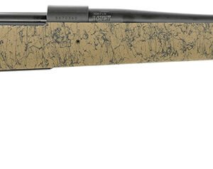 Howa HHS43163 M1500 HS Precision 308 Win 5+1 22" Threaded Barrel, Black Metal Finish, Green with Black Webbing Fixed HS Precision Stock