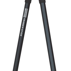 Primos 65826 Trigger Stick  Bipod made of Steel with Black & Gray Finish, QD Swivel Stud Attachment Type & Medium Height (Clam Package)