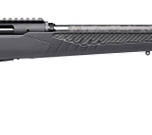 Savage Arms 57900 Impulse Mountain Hunter 28 Nosler 2+1 24" Carbon Fiber Threaded Barrel, Black Aluminum Receiver w/Picatinny Rail, Gray AccuStock Synthetic Stock, Ambidextrous