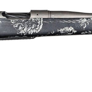 Christensen Arms 8010119000 Mesa FFT 7mm PRC 3+1 22" Threaded Barrel, Tungsten Gray Cerakote, Black with Gray Webbing Stock