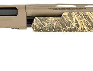 Winchester Repeating Arms 512432291 SXP Hybrid Hunter 12 Gauge 3.5" 4+1 (2.75") 26", FDE Barrel/Rec, Realtree Max-7 Furniture, Fiber Optic Sight, Includes 3 Invector-Plus Chokes