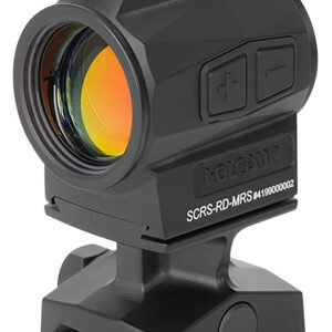 Holosun SCRSRDMRS SCRS  Black Anodized 1 x 20 mm 2 MOA Red Dot/65 MOA Circle Multi Reticle