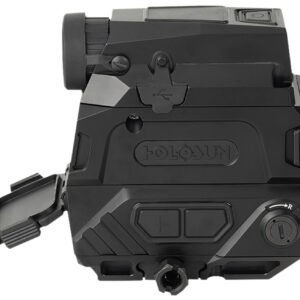 Holosun DRSNV DRS-NV Black Anodized 1x/8x 1.25" x 0.98" 2 MOA Red Dot/65 MOA Circle Multi Reticle Fusion Night Vision Overlay