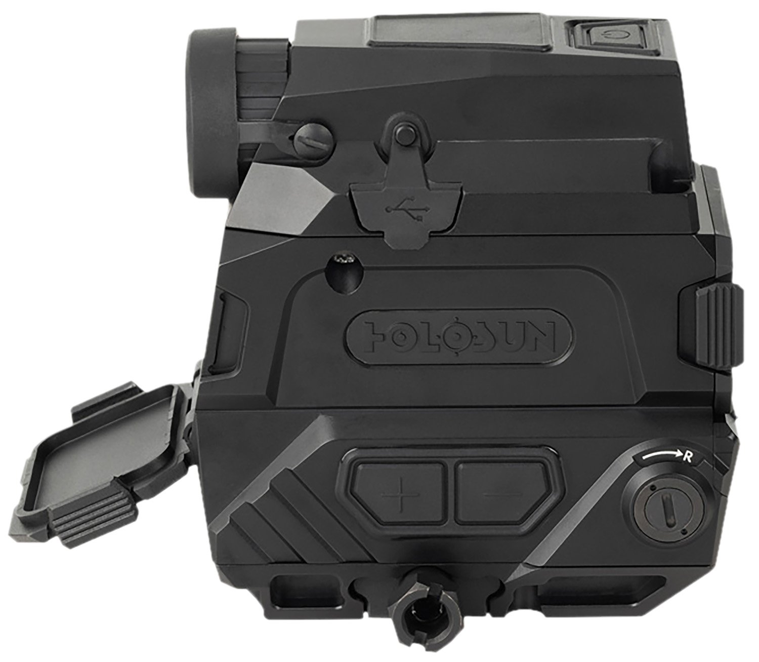Holosun DRSNV DRS-NV Black Anodized 1x/8x 1.25" x 0.98" 2 MOA Red Dot/65 MOA Circle Multi Reticle Fusion Night Vision Overlay