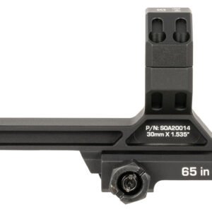 Sig Sauer Electro-Optics SOA20014 Alpha MSR Scope Mount/Ring Combo Black Anodized Aluminum 30mm Tube, 1913 Picatinny Rail Mount