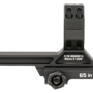 Sig Sauer Electro-Optics SOA20015 Alpha MSR Scope Mount/Ring Combo Black Anodized 34mm | 0 MOA