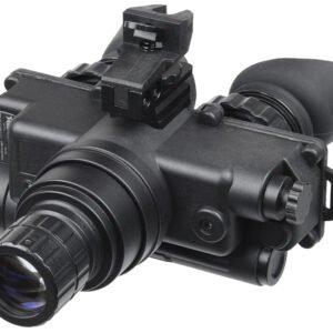 AGM Global Vision 12W7P122153211 Wolf-7 PRO NL1 Night Vision Goggles Black 1x 27mm, Generation 2+ Level 1, 45-54 lp/mm Resolution, Green Filter