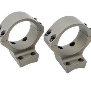 Talley SB750735 Scope Mount/Ring Combo Smoked Bronze Cerakote 30mm Tube Fits X-Bolt High Rings