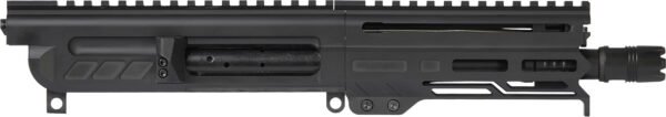 CMMG 30B0E67AB Dissent MK4 300 Blackout 6.50", Left Side Charging Handle, Armor Black, Zeroed Linear Comp, 4.60" M-LOK Handguard, Picatinny End Plate, Fits AR-Platform
