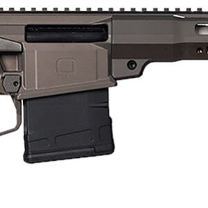 Q LLC FIX8616INRIFLEBLK The Fix  8.6 Blackout 10+1 16" Tapered Threaded Barrel, Gray, Fully Adj. Folding Stock, Magpul K Grip, 15" Q-Sert Handgaurd, AR-10/SR-25 Mag, Cherry Bomb Brake, Ambi Controls