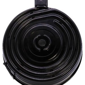 Kci Usa Inc KCIMZ004S AK-47 75rd Drum 7.62x39mm Black Steel Fits AK-47/AKM Platform