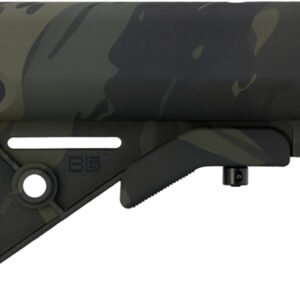B5 Systems SOP1422 Enhanced SOPMOD Black Multi-Cam Synthetic for AR-Platform with Mil-Spec Receiver Extension (Tube Not Included)