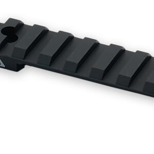 Weatherby J010004 Picatinny Rail Matte Black Aluminum Weatherby Model 307 Weaver Mount Short Action 20 MOA