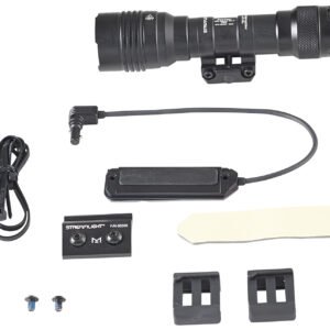 Streamlight 88127 ProTac HL-X Rail Mount Black Anodized Aluminum, 60-1000 Lumens, LED Bulb, 447 Meters Beam