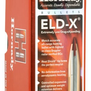 Hornady 22833 ELD-X  22 Cal .224 80 gr Extremely Low Drag-eXpanding 100 Per Box/ 25 Case