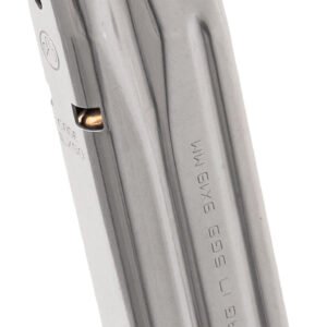 Magpul MAG1331SST P320 SG9 17rd 9mm Fits Sig P320/M17/M18 Compatible w/ Full Size/Compact/Sub-Compact Stainless Steel