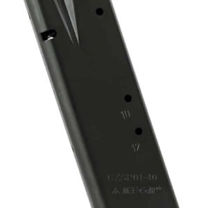 Mec-Gar MGCZ4014DPS CZ 14rd 40 S&W, Fits CZ Shadow/Shadow 2/85B/75B/SP-01 Black