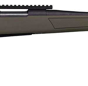CVA CR3902G Cascade 270 Win 4+1 24" Black Cerakote Steel Threaded Barrel, Black Cerakote Receiver, OD Green Synthetic Stock