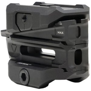 Strike Industries T1VOMBK Strike Variable Optic Mount for Aimpoint Micro standard  Black Anodized