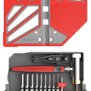 Real Avid AVMBBPKIT Master Gray/Red Steel 18 Pieces