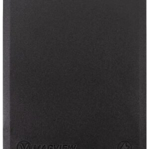 Magview 82028 Wireless Charging Phone Plate Black 2.50" x 3.25"