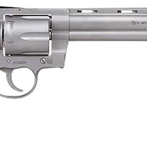 Colt Mfg PYTHONSM8RTS Python  357 Mag/38 Special 6 Shot 8" Bead Blasted Vent Rib Barrel, Cylinder & Frame, Black Rubber Grip, Exposed Hammer