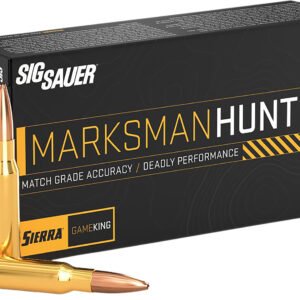 Sig Sauer E3WMGK16520 Marksman Hunter  300WM 165gr 20 Per Box/10 Case