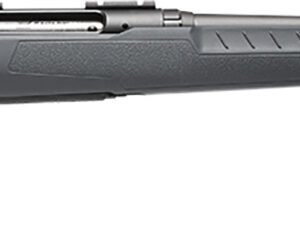 Savage Arms 32123 Axis 2 Compact 308 Win 4+1 20" Matte Black Heavy Sporter Barrel, Matte Black Drilled & Tapped Carbon Steel Receiver, Fixed Matte Gray Synthetic Stock, Right Hand