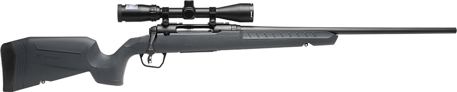 Savage Arms 32177 Axis 2 XP Combo Full Size 350 Legend 4+1 18" Black Sporter Barrel, Black Carbon Steel Receiver Drilled & Tapped, Gray Fixed Synthetic Stock, Weaver 3-9x40mm Scope, Right Hand