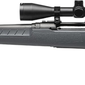Savage Arms 32210 Axis 2 XP Combo 350 Legend 4+1 18" Black Sporter Barrel, Black Drilled & Tapped Steel Receiver, Fixed Gray Synthetic Stock, Left Hand, Boresighted 3-9x40