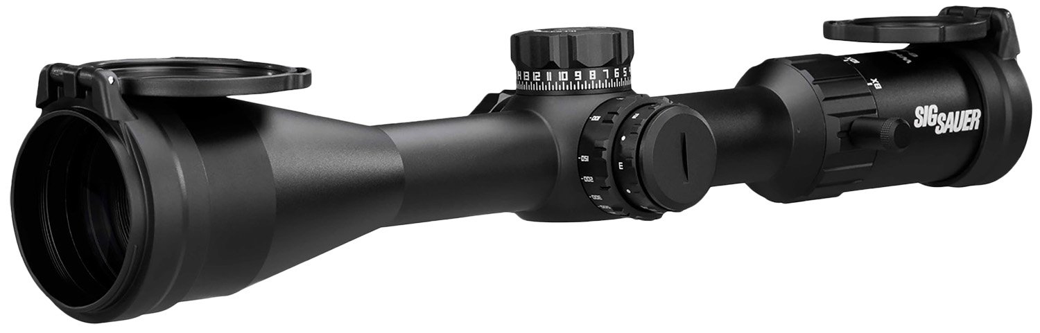 Sig Sauer Electro-Optics SOW46002 Whiskey4 Black 6-24x50mm 30mm Tube Illuminated MOA Milling Hunter 2.0 Reticle