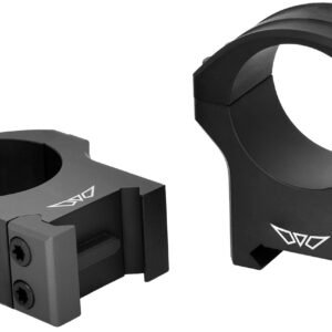 Warne 8515M HyperLite Matte Black MagnaFusion Alloy 30mm Tube High Maxima/Weaver/Picatinny