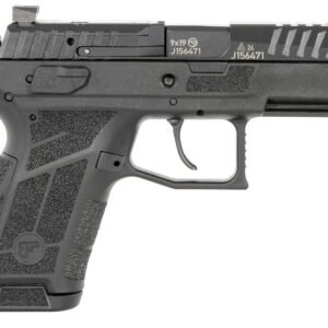 CZ-USA 91660 P-09 C Nocturne Compact 9mm Luger 15+1 3.74" Black Steel Barrel, Black Optic Cut/Serrated Steel Slide, Black Polymer Frame w/Picatinny Rail, Textured Grip