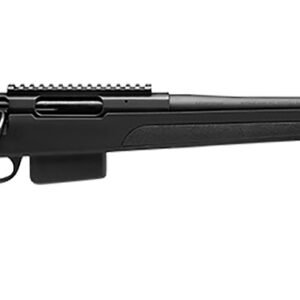 Stevens 18993 334 Bolt Action 270 Win 3+1 20" Black Carbon Steel Receiver Integrated Recoil Lug Ergonomic/Recoil Pad Synthetic Stock Picatinny Rail Right Hand