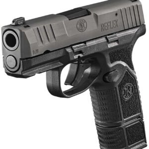 FN 66101416 Reflex  9mm Luger 15+1 11+1 3.30" Micro-Compact Frame Black PVD Serrated Steel Slide w/Picatinny Rail Stippled Grip Ambidextrous