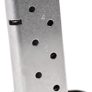Kimber Mfg, Inc 1200845A Micro 9  7rd Extended 9mm Luger Silver Stainless Steel