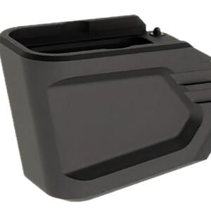 Tyrant CNC TDG19MAGEXBLK  Magazine Extension Fits Glock 19/23 Gen 4/5 Black Aerospace Grade Aluminum