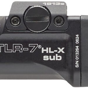 Streamlight 69505 TLR-7 HL-X SUB USB  Black 6000 Series Aluminum 1913 1000 Lumens