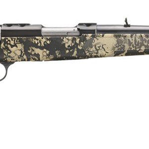 Ruger 7421 77/357  357 Mag 5+1 18.50" Blued Threaded Barrel, Blued Integral Scope Mount Steel Receiver, Fixed Kryptek Obskura Nox Camo Synthetic Stock, Thread Protector