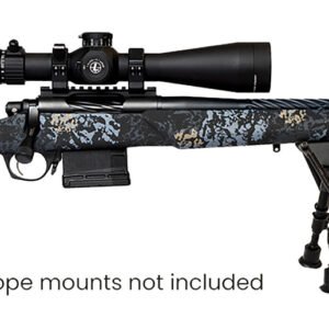 Horizon Firearms RF017S102214T19 Vandal Prime 308 Win 22" Black Spiral Fluted Threaded Barrel, Drilled & Tapped Receiver, Textured Iota EKO Carbon Fiber Stock