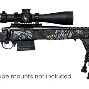 Horizon Firearms RF017S392214T19 Vandal Prime 7MM PRC 22" Black Spiral Fluted Threaded Barrel, Drilled & Tapped Receiver, Textured Iota EKO Carbon Fiber Stock