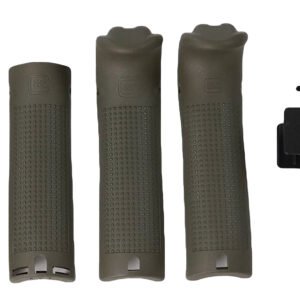 Glock 39843 Backstrap/Beavertail Set Battlefield Green Polymer