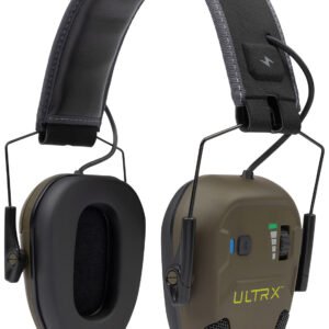 Allen 4170 Bionic Fuse Earmuff Over the Head Flat Dark Earth Bluetooth Enabled