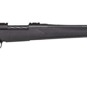 Mossberg 28233 Patriot Carbine 6.5 PRC 5+1 20" Matte Blued Threaded Bull Barrel, Matte Blued Picatinny Rail Receiver, Black Fixed Synthetic Stock
