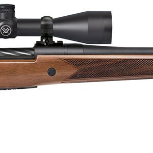 Mossberg 28238 Patriot w/Optic Full Size 450 Bushmaster 4+1 20" Matte Blued Threaded Barrel, Matte Blued Drilled & Tapped Receiver, Walnut Fixed Stock, Vortex Crossfire II 3-9x40mm Scope, Right Hand