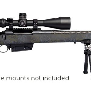 Horizon Firearms RF019C221816C20 Vandal Carbon II 22 Creedmoor 18" Black Fluted Barrel, Black Drilled & Tapped Receiver, Black Iota EKO X Carbon Fiber Stock