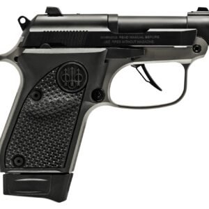 Beretta USA J20X22R8 20X Bobcat You're On Your Own 22 LR 8+1 2.40" Black Steel Barrel, Gray Cerakote ELS/Serrated Steel Slide, Black Polymer Frame w/Beavertail, Helica Texture Grip